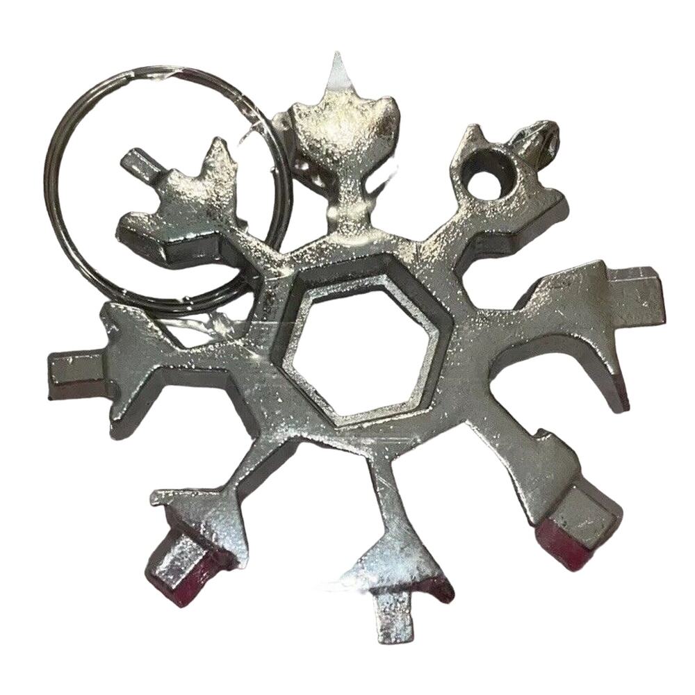 18 In 1 Snowflake Multitool Stainless Steel